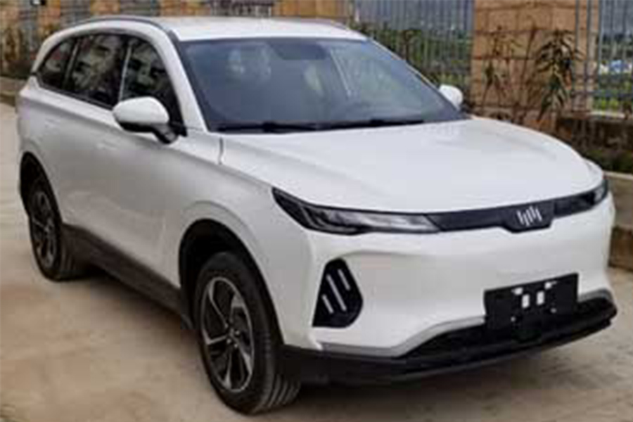 威馬EX6 Plus預告圖曝光 將于廣州車展發布