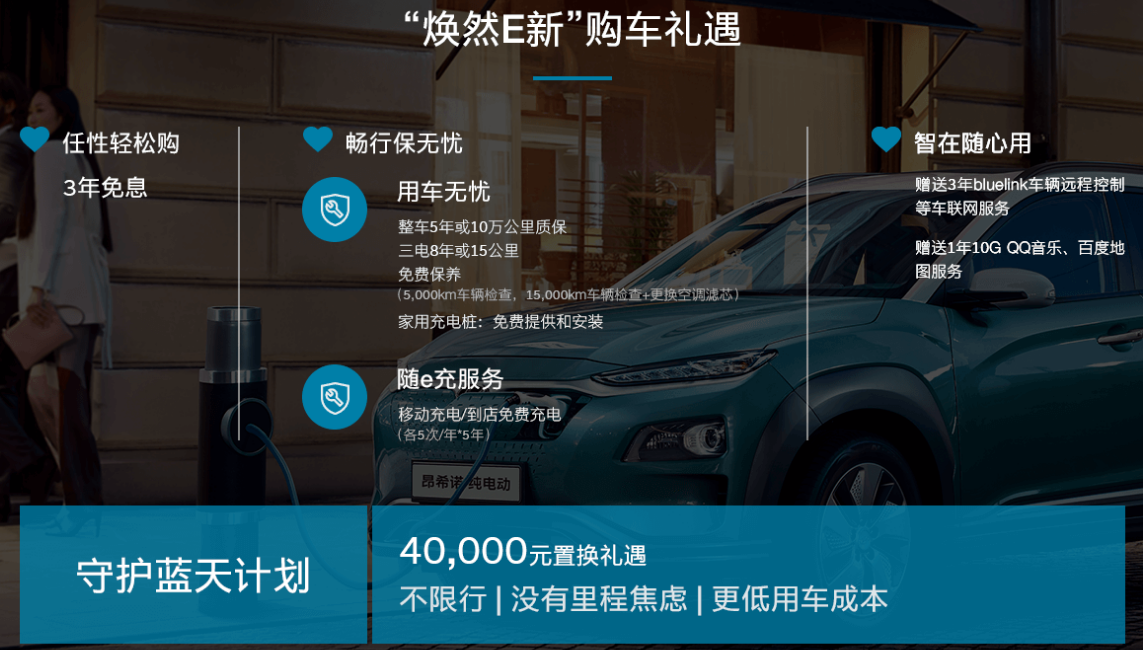 首推EV TOP悅享版 北京現代昂希諾純電動購車手冊