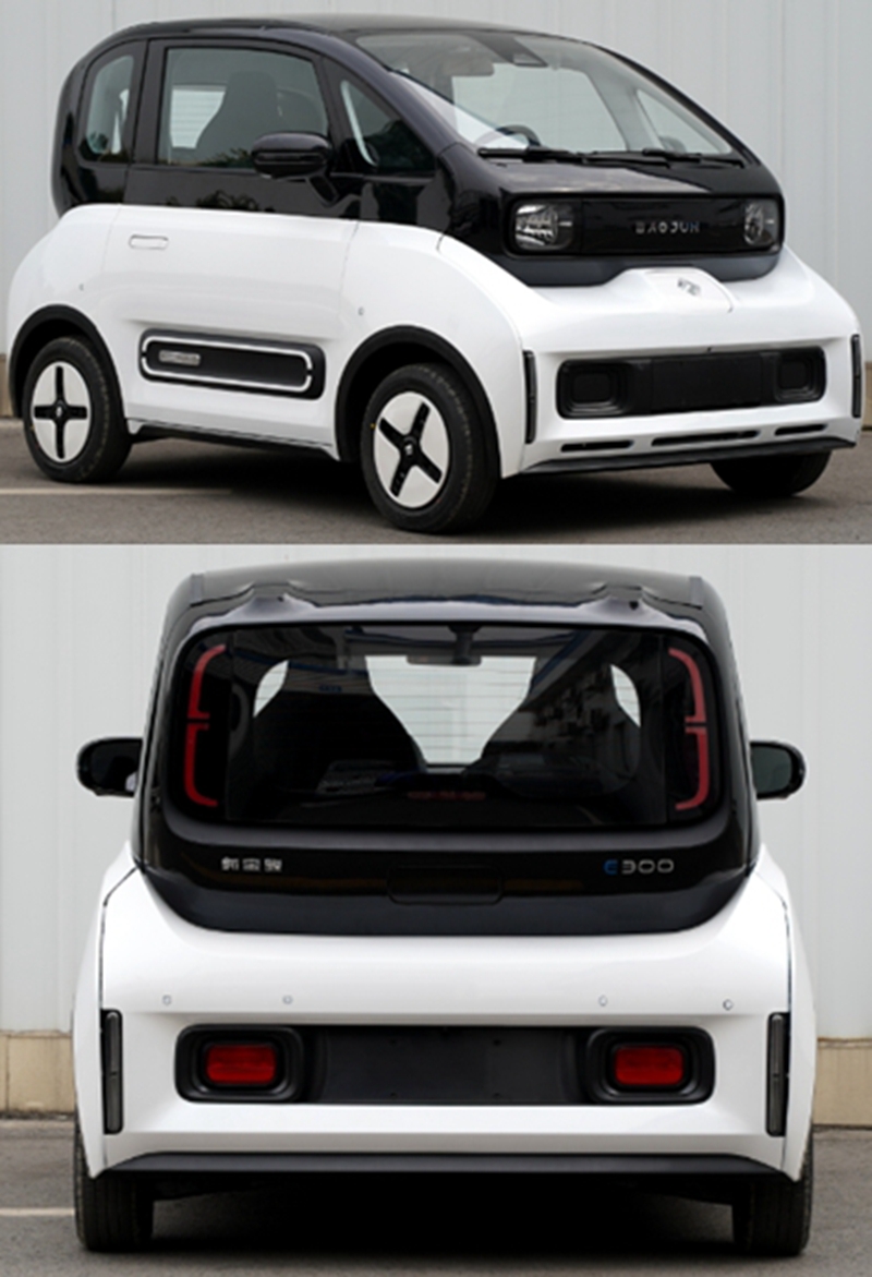 或命名E300 新寶駿首款純電動(dòng)汽車申報(bào)圖曝光