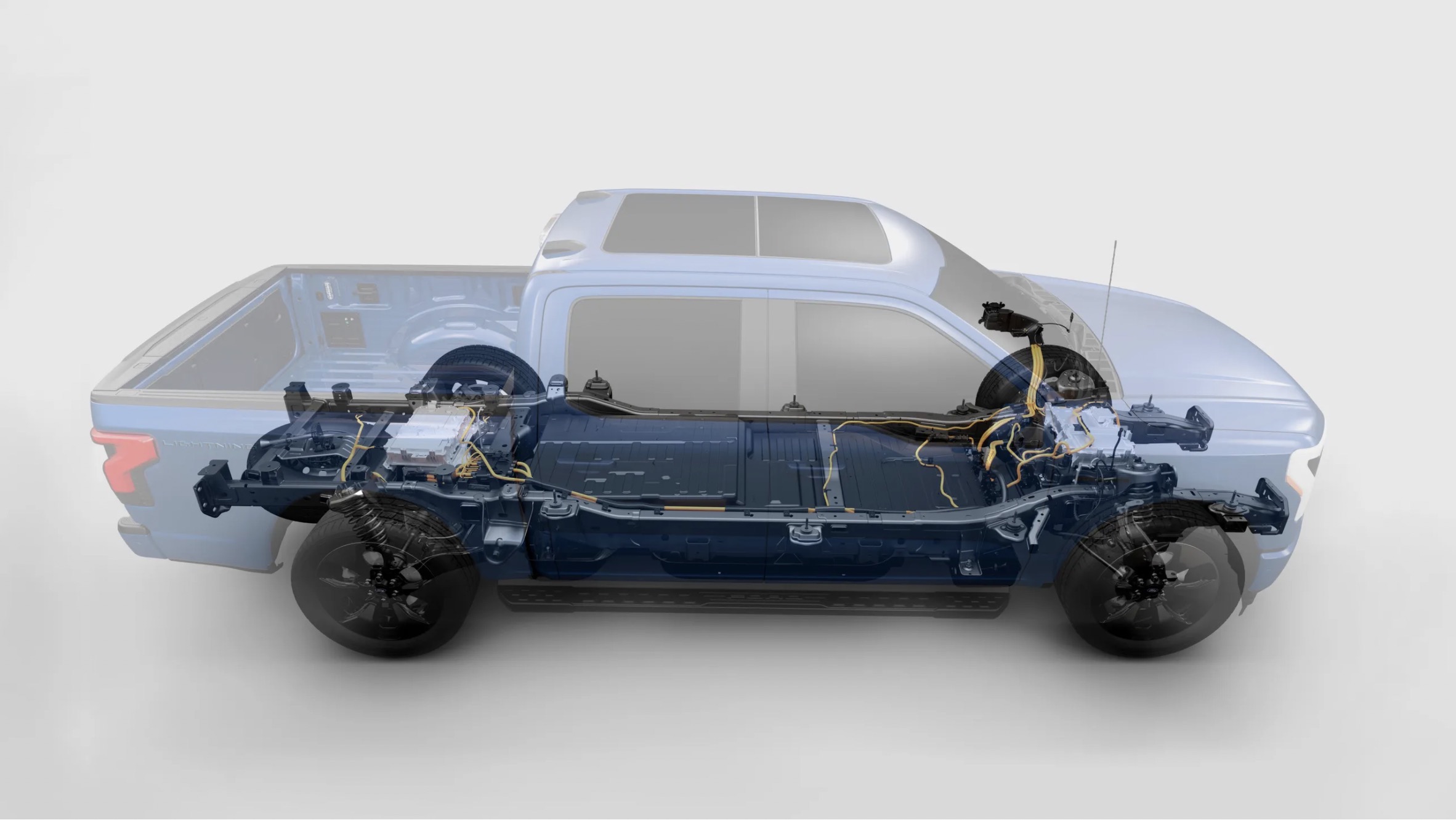 最大續航482km 福特F-150 Lightning官圖發布