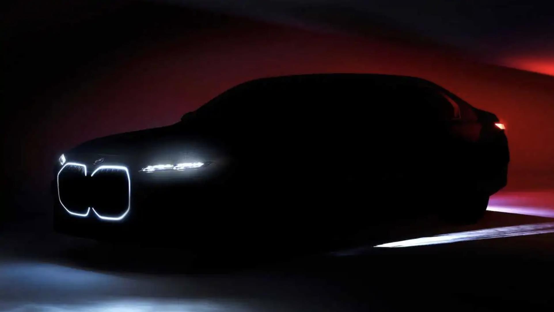 4月20日亮相/首發(fā)車型為xDrive 60 寶馬i7最新預(yù)告圖發(fā)布